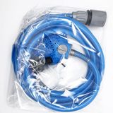 Ducha Massageadora Pet Para Banho Com Mangueira 2,50m Azul