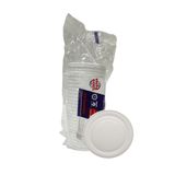Tampa Para Pote De Isopor 500ml Ultratherm Com 50 Unidades