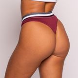 Calcinha Lingerie Tanga Fio Microfibra Atacado