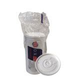 Tampa Para Potes De Isopor 240/300/360/480ml Ultratherm Com 25 Unidades