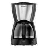 Cafeteira Elétrica 32 Xícaras Britânia Bcf32a Preta Com Prata 127v