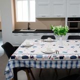 Toalha De Mesa Quadrada 4 Lugares 1,40x1,40m Impermeável Appel Panelas