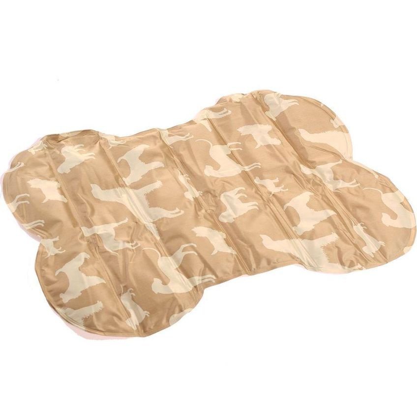 Tapete Gelado Ossinho Premium Pet 35x48cm 100% Gel Refrescante Para Cachorro - imagem 3