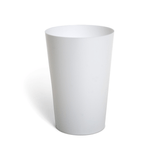 Copo Acrílico De 300ml Branco Cropac Com 10 Unidades Ideal Para O Seu Evento