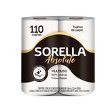 Papel Toalha Sorella Absolute Folha Dupla Para Cozinha Com 2 Rolos