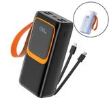 Carregador Portátil Power Bank 30000 Mah Turbo Carga Rápida