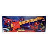 Guitarra Elétrica Homem Aranha Com Luz E Som Toyng 58343