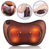 Almofada Massageadora Shiatsu Cromoterapia Bivolt E Veicular