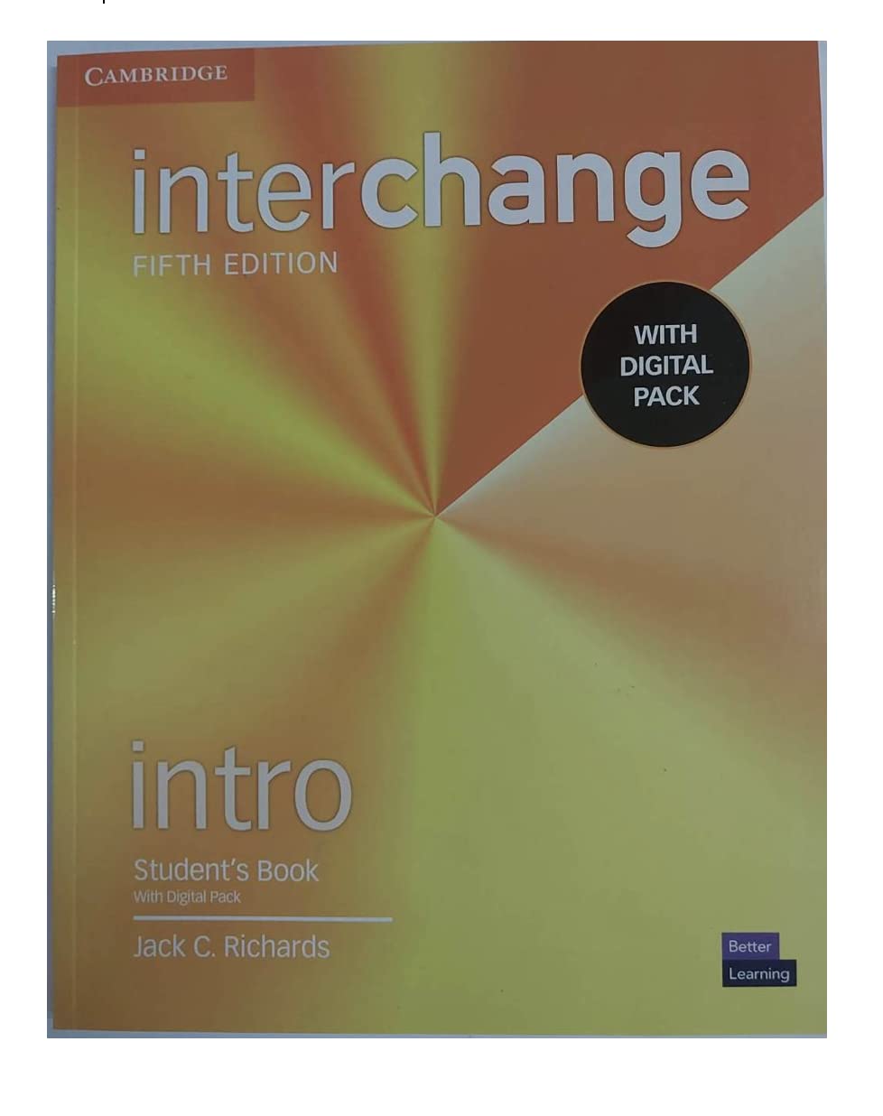 Livro De Introdução Ao Aluno Do Book Genérica Interchange Com Pacote Digital