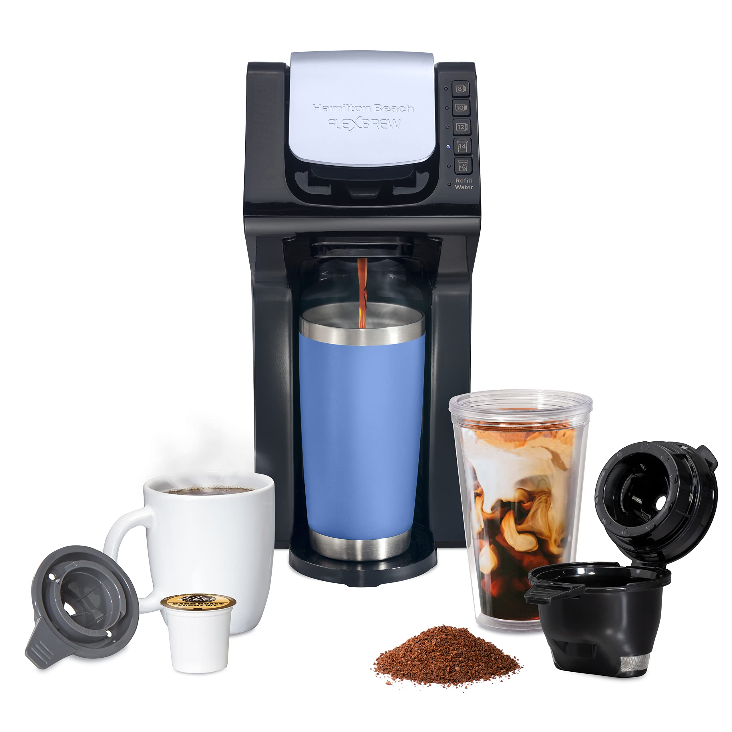 Cafeteira Hamilton Beach Gen 4 Flexbrew 1-serve 1.5l