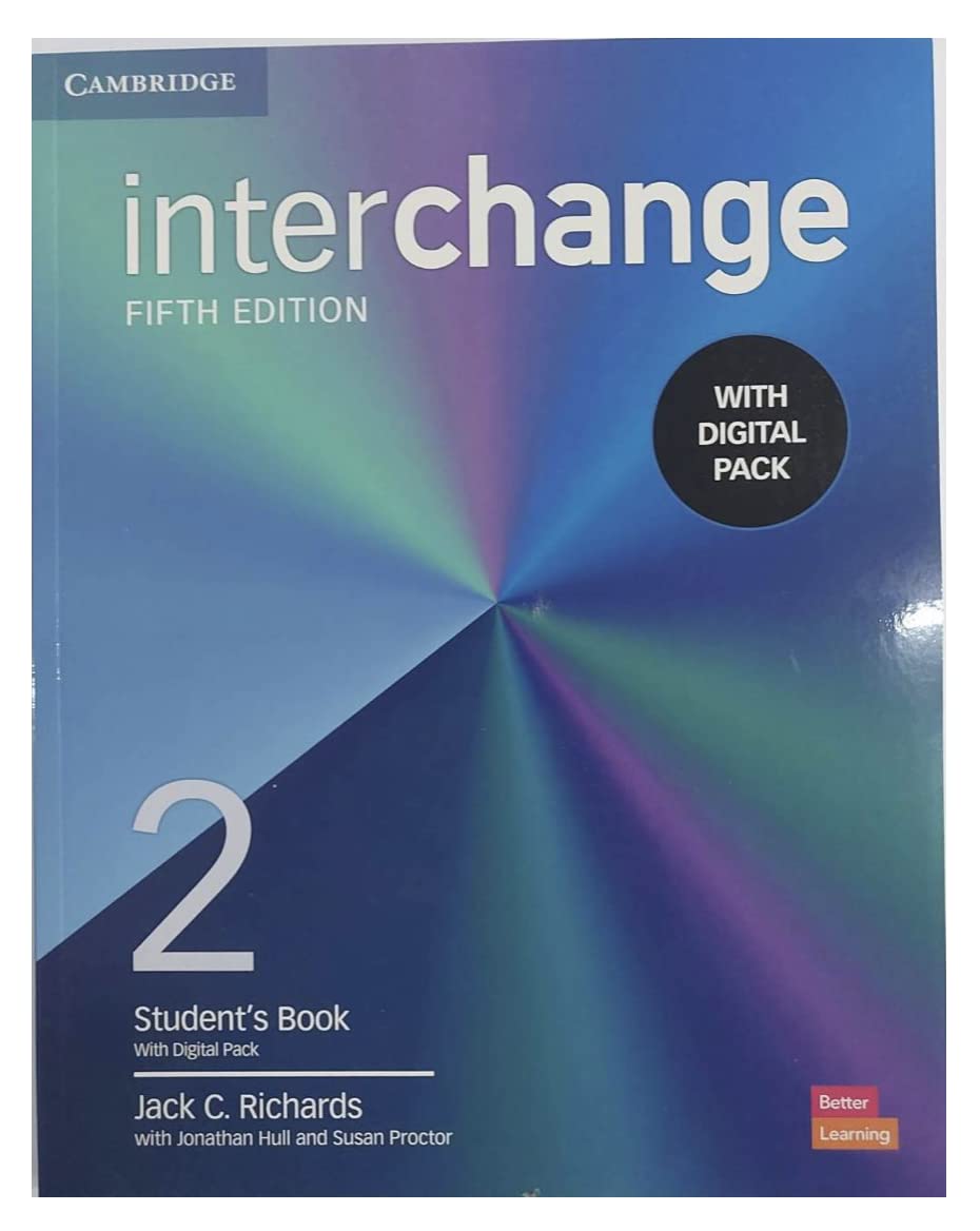 Livro Genérica Interchange Para Estudantes De Nível 2 Com Pacote Digital