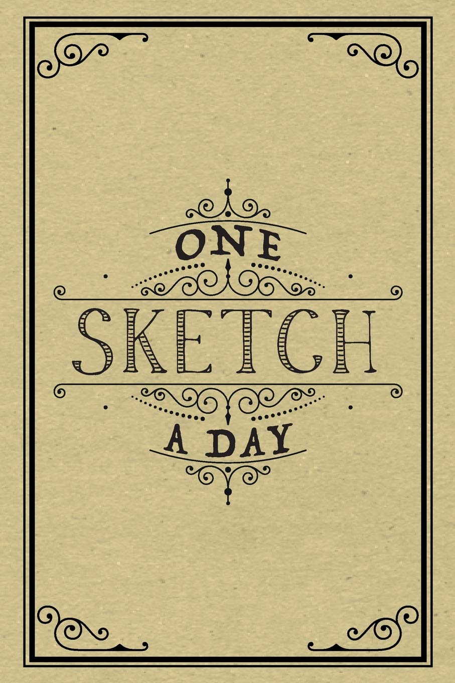 Caderno De Esboços Um Esboço Por Dia Diário Diário De Arte