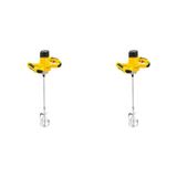 Misturador Eletrico Mel 1600 Com Motor Monofásico 60hz 1600w Menegotti Amarelo
