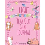 Diário E Caderno De Desenho Para Menina De 8 Anos, Linda Capa Rosa