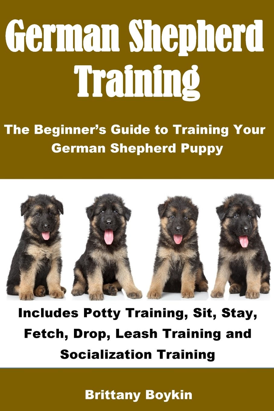 Livro German Shepherd Training Beginner's Guide Puppy