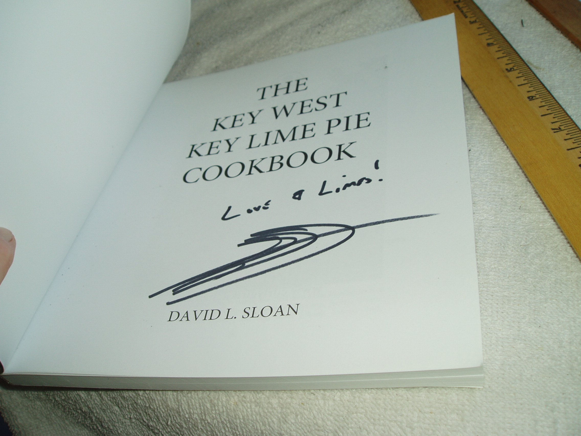 Livro De Receitas O Livro De Receitas Da Torta De Limão Key West Key Da Genérica