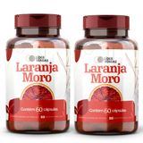 Laranja Moro Premium 500mg 60 Capsulas - 2 Potes Queime Gordura Naturalmente E Defina Seu Corpo!