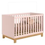 Berço Americano Mini Cama Slim Q Encanto Rosa - Qmovi