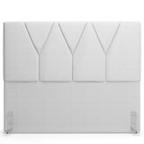 Cabeceira Cama Box Casal Queen 160cm Aura Linho W01 Cinza - Mpozenato