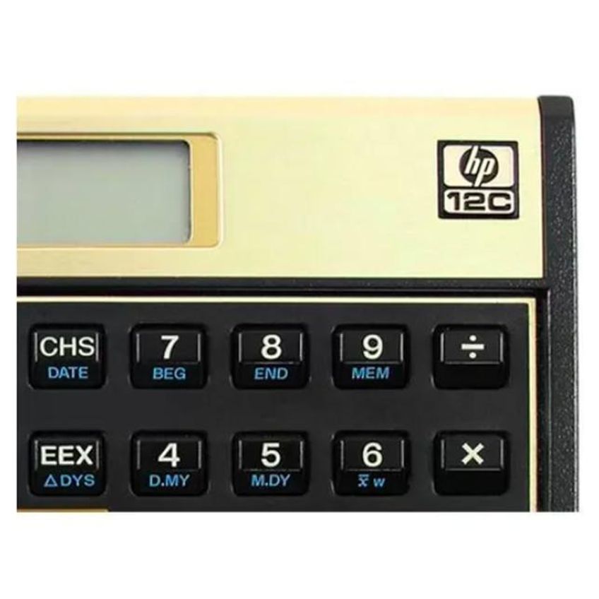 Calculadora Financeira Hp 12c Gold Display Lcd 120 Funções - imagem 5