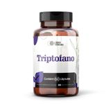 Triptofano Premium 500mg Com 60 Cápsulas Qualidade Do Sono, Bem-estar E Equilíbrio Emocional