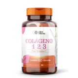 Colágeno Tipo 1, 2 E 3 500mg 60 Capsulas - Pele Jovem, Articulações Fortes E Saúde Completa!