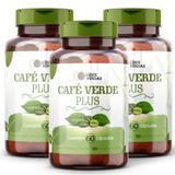 Café Verde 500mg 60 Capsulas - 3 Potes - Energia, Metabolismo E Bem-estar Em Cápsulas!