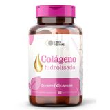 Colágeno Hidrolisado Em Cápsulas 500mg 60 Cápsulas - Pele Firme E Saudável Com Praticidade!