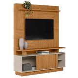 Estante Painel Para Tv 60 Pol 150cm Sena L06 Nature-off White - Mpozenato