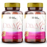 Diva 500mg 60 Capsulas - 2 Potes Beleza, Saúde E Vitalidade Em Cápsulas!