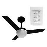Ventilador De Teto Preto 127v 130w 90cm Aliseu Alisclean