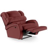 Poltrona Do Papai Reclinável Kalie Power Elétrica Usb Fh9 Pu Vermelho - Mpozenato