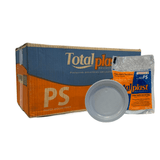 Prato Raso 18cm Branco Para Sobremesa Totalplast Com 500 Unidades