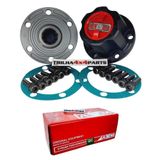 Par Roda Livre Avm 701xp Com Kit Parafusos Jeep Willys F75
