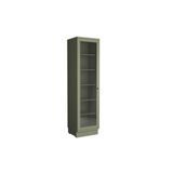Cristaleira De Cozinha Évora Ph 3126 C/ 1 Porta C/ Vidro 60cm Verde - Herval