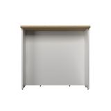 Bancada Ilha Cozinha Ph 3068 Évora 120cm Branco/carvalho Nature - Herval
