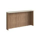 Bancada Ilha Cozinha Ph 3069 Versalis 200cm Freijo/cinza Argila - Herval