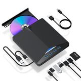 Unidade Externa De Cd/dvd Nvoperang 7 Em 1 Usb 3.0 Para Laptop