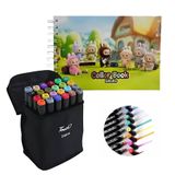 Kit Infantil Labubu Com Livro + 24 Canetinhas No Estojo