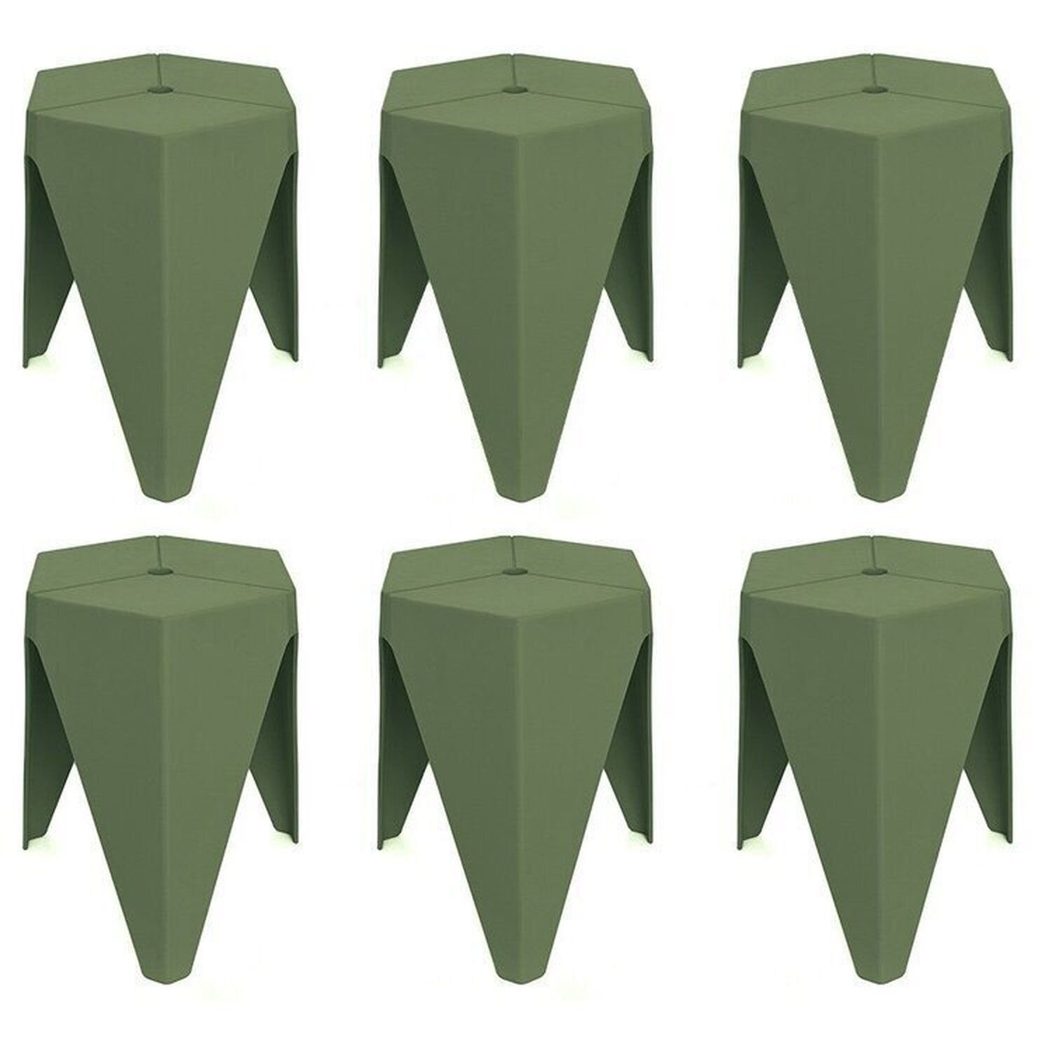 Conjunto 6 Unidades Banco Bee Verde Alecrim