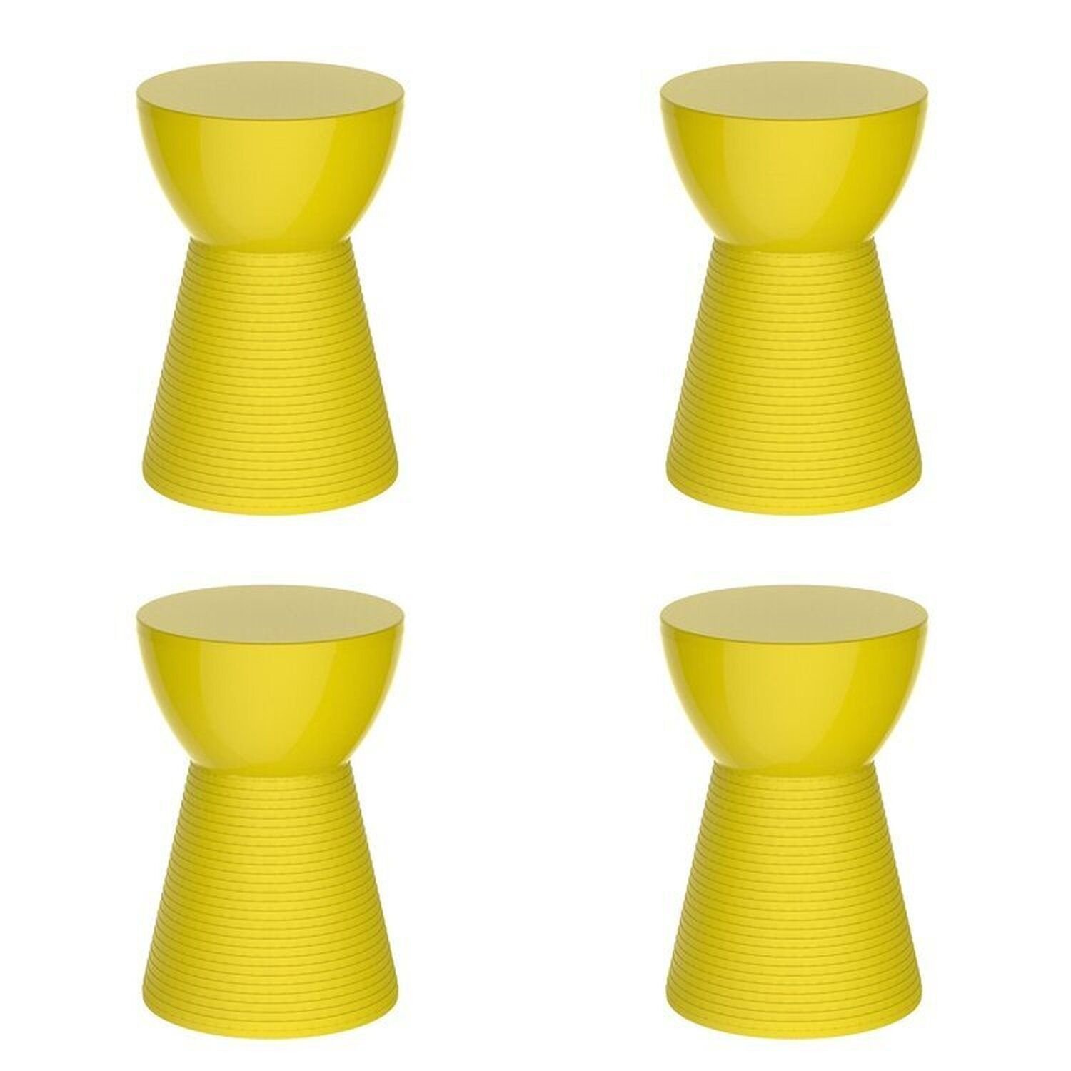 Conjunto Com 6 Banquetas Sili Limão Siciliano