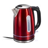 Chaleira Elétrica Hamilton Beach 1.7l 1500w Sem Fio Vermelha