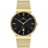 Relógio Technos Masculino Slim Dourado - Gm12aa/1p Gm12aa/1p