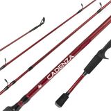 Vara Albatroz Cadenza C601 Carretilha 1,83m 6-12lb Carbono Tubular