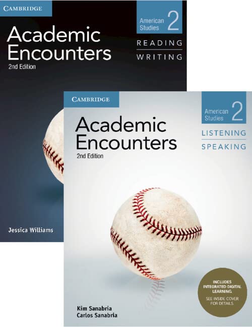 Conjunto De Livros Academic Encounters Level 2 (randw, Lands) Com Digital