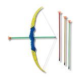 Brinquedo Arco E Flecha Com 03 Flechas Ventosas Zein