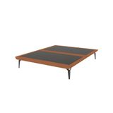 Estrutura Para Cama Japonesa Toquio King Linho Telha
