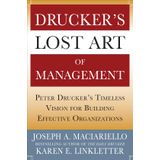 Livro A Arte Perdida Da Administração De Drucker, De Peter Drucker