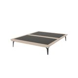 Estrutura Para Cama Japonesa Toquio Queen Linho Bege