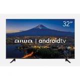 Smart Tv Aiwa 32" Android Hd Borda Ultrafina Hdr10 Dolby Áudio Aws-tv-32-bl-02-a Preto Bivolt